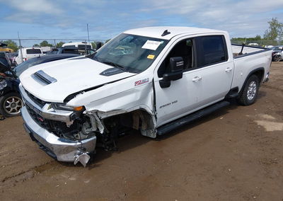 2021 Chevrolet Silverado 2500hd 4wd  Standard Bed Lt, Left Front damage, Iaai lot 45191795, photo 2 of 17