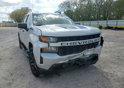 2021 Chevrolet Silverado C1500 Custom, daño Frontal, Copart lote 49181886, foto 13 de 14
