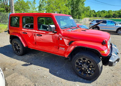 2024 Jeep Wrangler Sahara 4xe, uszkodzenie: Tył, Copart lot 56293676, zdjęcie 4 z 13