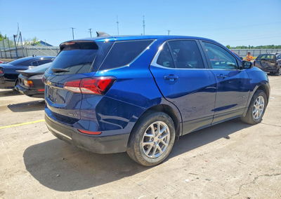 2022 Chevrolet Equinox Lt, пошкодження: Днище, Copart лот 53223156, фото 3 з 15
