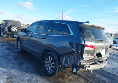 2021 Honda Pilot 2wd Ex-l, uszkodzenie: Tył, Iaai lot 44388934, zdjęcie 3 z 17