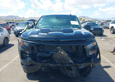 2025 Chevrolet Silverado 1500 4wd  Short Bed Custom Trail Boss, uszkodzenie: Przód, Iaai lot 45043520, zdjęcie 6 z 16