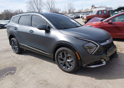 2024 Kia Sportage Hybrid Sx-prestige, Left Front damage, Iaai lot 44634041