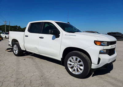 2021 Chevrolet Silverado C1500 Custom, пошкодження: Передня частина, Copart лот 55980246, фото 4 з 14