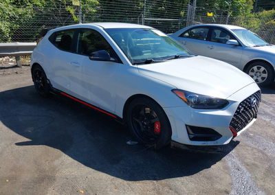 2020 Hyundai Veloster N, daño Frontal, Iaai lote 45132804