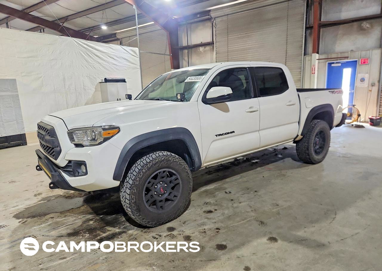 2016 Toyota Tacoma Trd Off-road, пошкодження: Задня частина, Copart лот 54430666