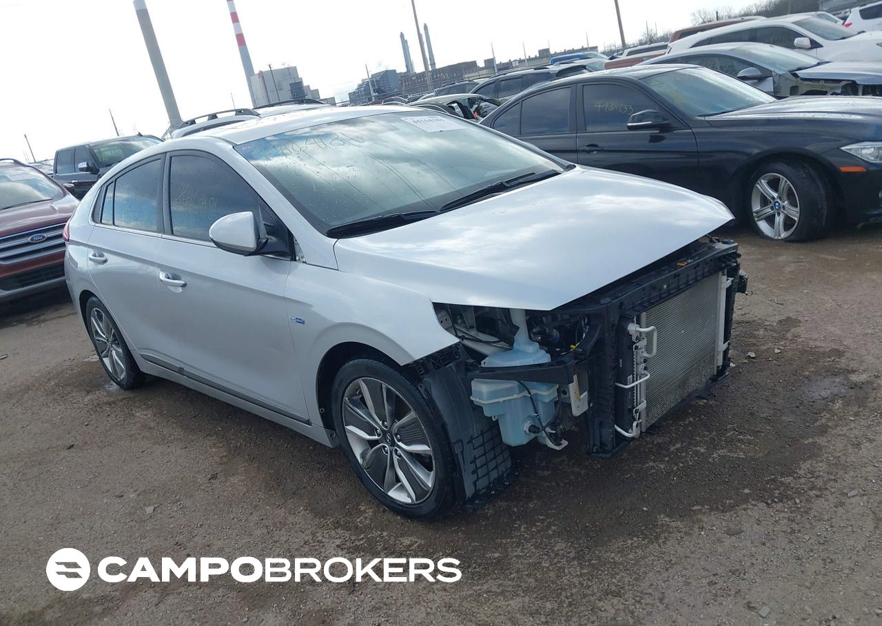 2019 Hyundai Ioniq Hybrid Limited, uszkodzenie: Przód, Iaai lot 44164181