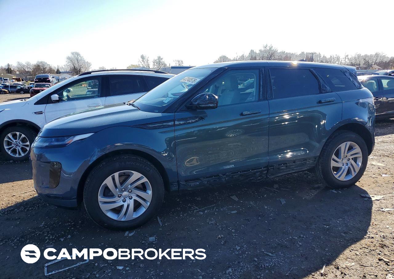 2024 Land Rover Range Rover Evoque S, daño Incendio, Copart lote 47240576
