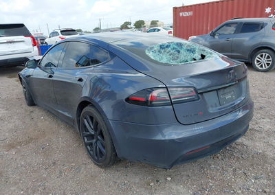 2022 Tesla Model S Dual Motor All-wheel Drive, uszkodzenie: Przód, Iaai lot 44850932, zdjęcie 3 z 18
