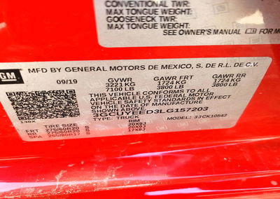 2020 Chevrolet Silverado K1500 Rst, daño Volcadura, Copart lote 51677196, foto 12 de 12
