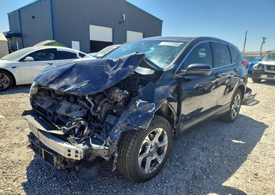 2019 Honda Cr-v Exl, daño Frontal, Copart lote 57221546