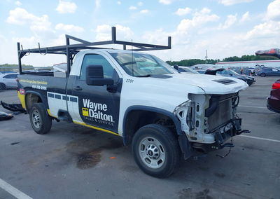 2022 Chevrolet Silverado 2500hd 2wd  Long Bed Wt, uszkodzenie: Przód, Iaai lot 45186140
