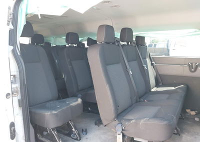 2021 Ford Transit-350 Passenger Van Xl, daño Frontal, Iaai lote 45207318, foto 8 de 22