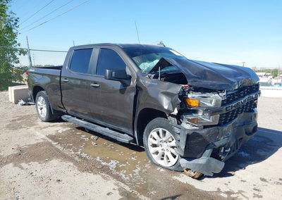 2022 Chevrolet Silverado 1500 Ltd 4wd  Standard Bed Custom, Front End damage, Iaai lot 44913941