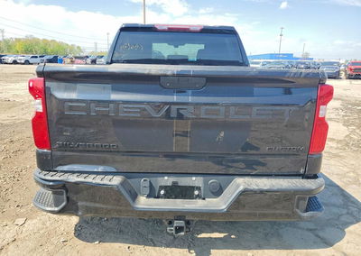 2022 Chevrolet Silverado Ltd C1500 Custom, daño Trasero, Copart lote 52708186, foto 6 de 12