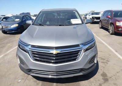 2023 Chevrolet Equinox Awd 2fl, Left Rear damage, Iaai lot 44909500, photo 12 of 16