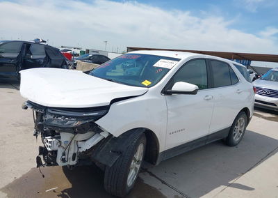 2023 Chevrolet Equinox Fwd Lt, пошкодження: Передня частина, Iaai лот 45063388, фото 2 з 21