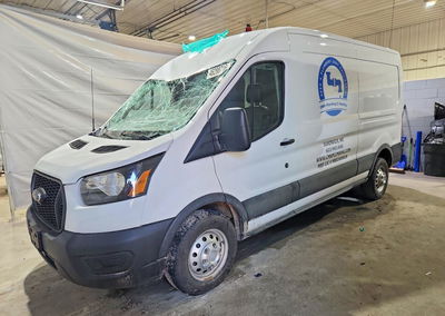 2023 Ford Transit T-250 Utility / Service Van, Front End damage, Copart lot 46298716