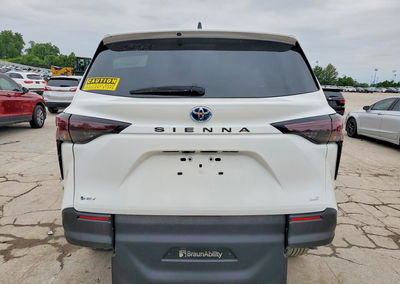 2025 Toyota Sienna Le, uszkodzenie: Przód, Copart lot 54832966, zdjęcie 6 z 14