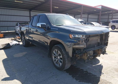 2021 Chevrolet Silverado 1500 4wd  Standard Bed Lt, daño Frontal izquierdo, Iaai lote 45102674