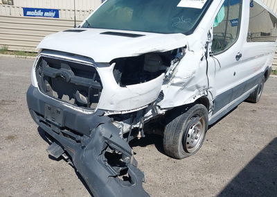 2021 Ford Transit-350 Passenger Van Xl, daño Frontal, Iaai lote 45207318, foto 6 de 22