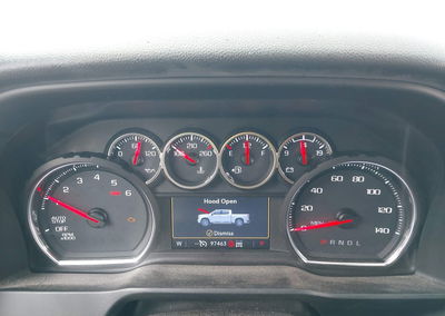 2020 Chevrolet Silverado 1500 4wd  Short Bed Rst, uszkodzenie: Przód, Iaai lot 45007229, zdjęcie 7 z 16