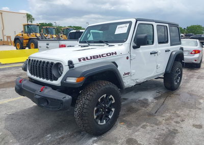 2025 Jeep Wrangler 4-door Rubicon 4x4, daño Generalizado, Iaai lote 45502270, foto 2 de 16