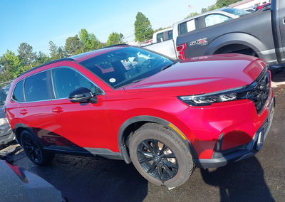 2023 Honda Cr-v Hybrid Sport, пошкодження: Лівий бік, Iaai лот 45022564, фото 13 з 16
