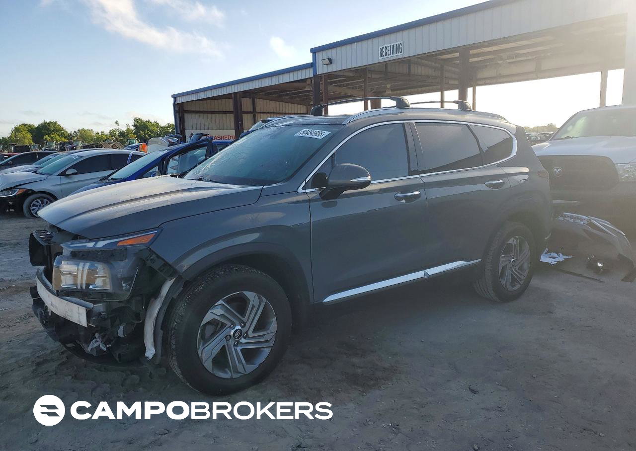 2021 Hyundai Santa Fe Sel, uszkodzenie: Przód, Copart lot 50484906