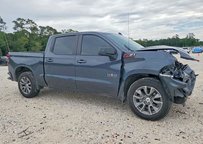 2022 Chevrolet Silverado Ltd K1500 Rst, daño Frontal, Copart lote 50600416, foto 4 de 14