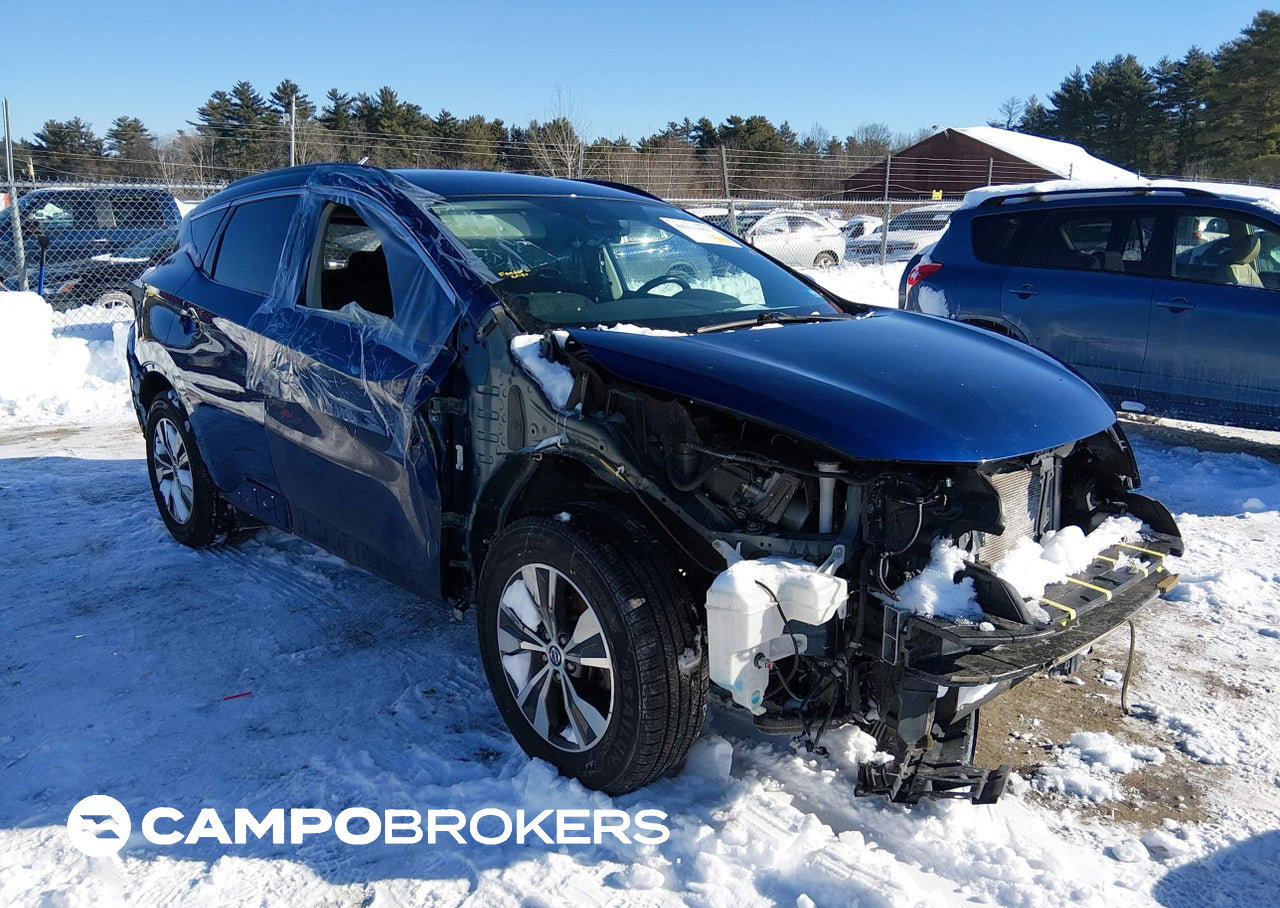 2021 Nissan Murano Sv Intelligent Awd, daño Frontal, Iaai lote 44233463