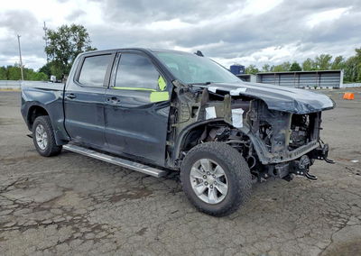2022 Chevrolet Silverado Ltd K1500 Lt, пошкодження: Передня частина, Copart лот 53139656, фото 4 з 12