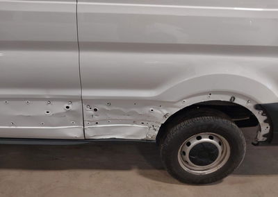 2021 Ford Transit-250, daño Lateral izquierdo, Iaai lote 44770315, foto 6 de 16