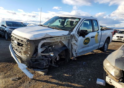 2023 Ford F150 Super Cab, Front End damage, Copart lot 78053415