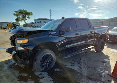 2021 Chevrolet Silverado K1500 Trail Boss Custom, uszkodzenie: Przód, Copart lot 56361136