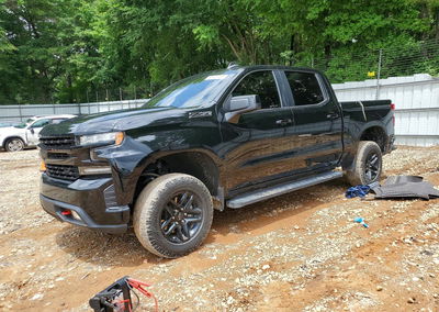 2020 Chevrolet Silverado K1500 Lt Trail Boss, Front End damage, Copart lot 55120736