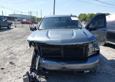 2022 Chevrolet Silverado 1500 Ltd 4wd  Short Bed Rst, daño Frontal derecho, Iaai lote 45014678, foto 13 de 18