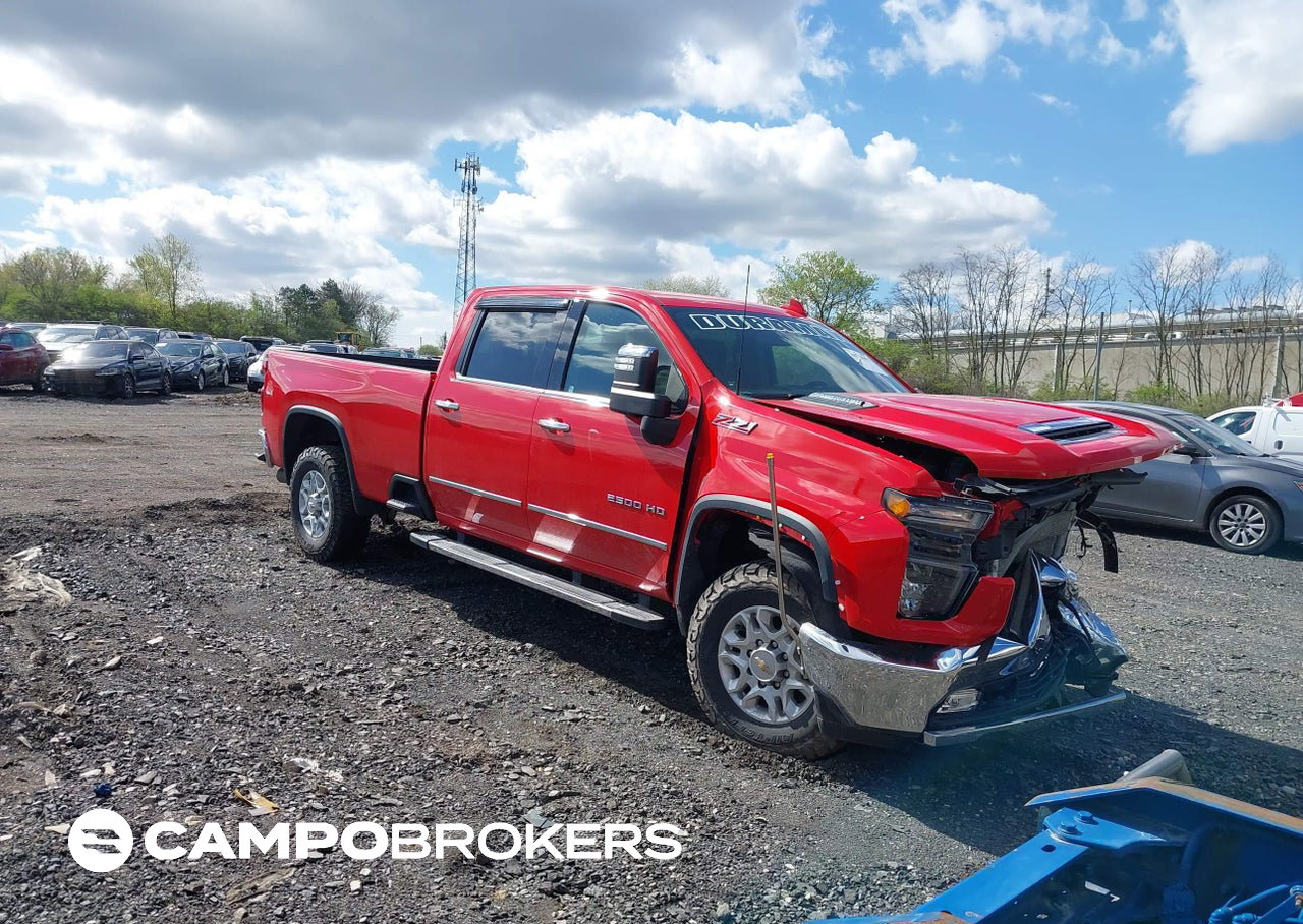 2022 Chevrolet Silverado 2500hd 4wd  Long Bed Ltz, пошкодження: Передня частина, Iaai лот 44794993