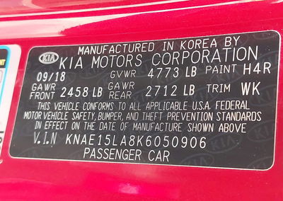 2019 Kia Stinger, daño Normal Wear & Tear, Iaai lote 45409402, foto 9 de 16