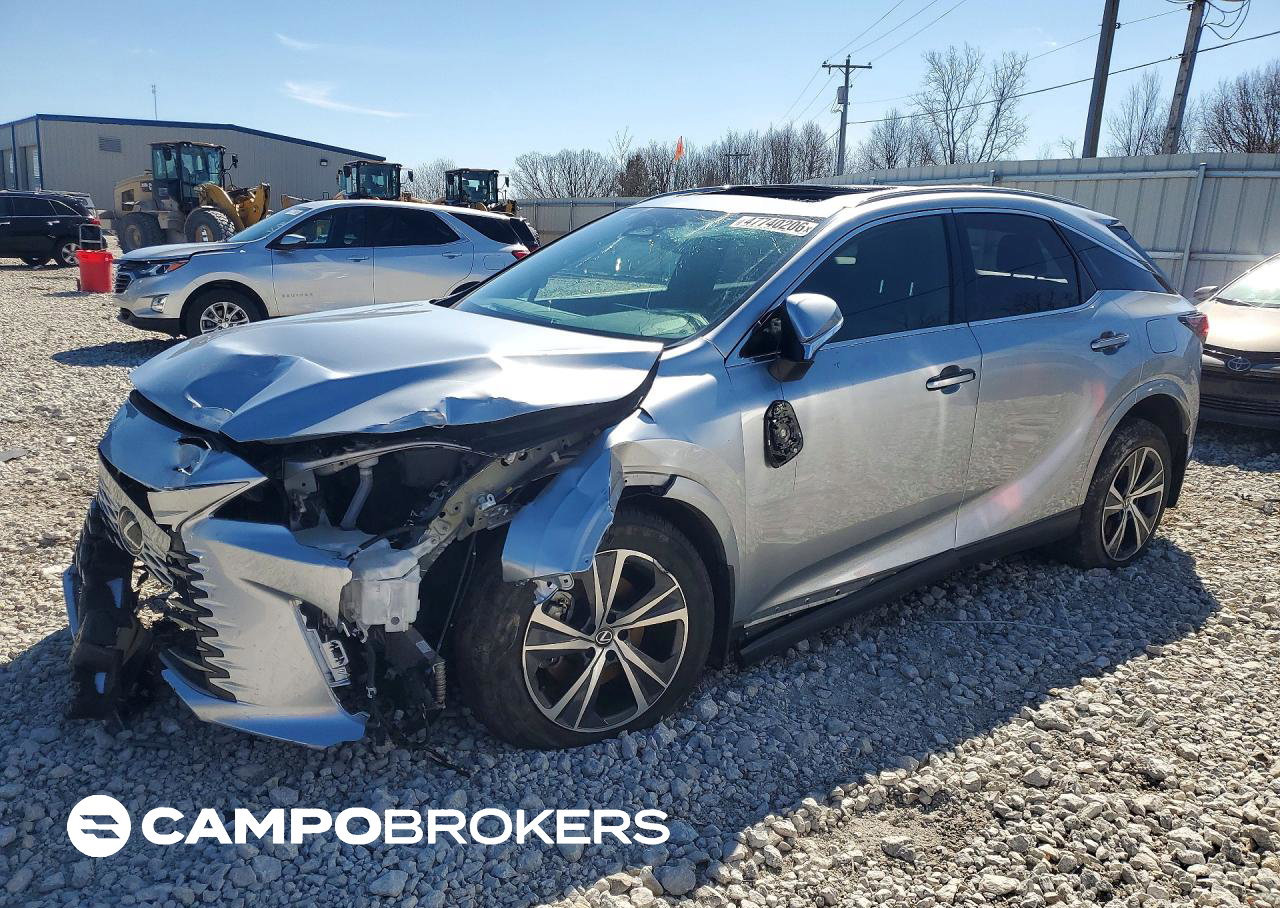 2023 Lexus Rx 350h Premium, пошкодження: Передня частина, Copart лот 47740206