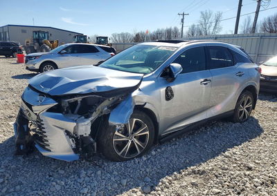 2023 Lexus Rx 350h Premium, Front End damage, Copart lot 47740206