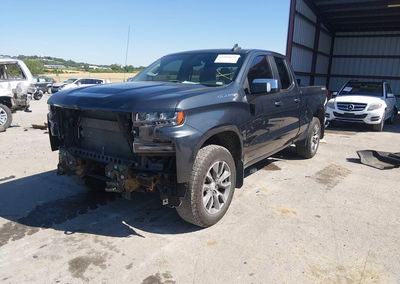 2021 Chevrolet Silverado 1500 4wd  Standard Bed Lt, uszkodzenie: Lewy przód, Iaai lot 45102674, zdjęcie 2 z 17