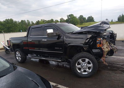 2019 Chevrolet Silverado 2500hd Ltz, Right Front damage, Iaai lot 44977343, photo 13 of 16