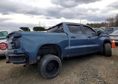 2024 Chevrolet Silverado K1500 Trail Boss Custom, daño Generalizado, Copart lote 47771406, foto 3 de 12