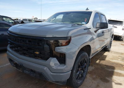 2024 Chevrolet Silverado 1500 2wd  Short Bed Custom, uszkodzenie: Theft, Iaai lot 44955264, zdjęcie 2 z 16