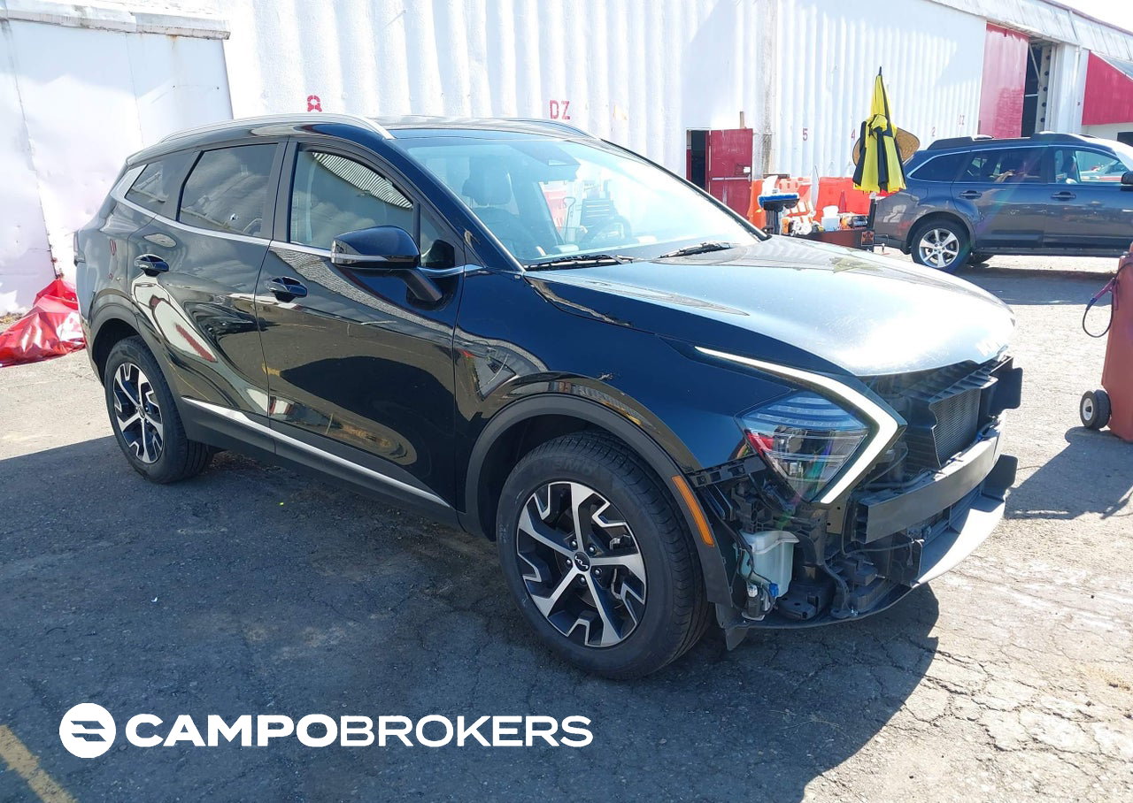 2024 Kia Sportage Ex, Left Side damage, Iaai lot 45170871