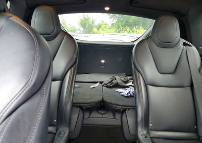 2019 Tesla Model X, Hail damage, Copart lot 57427286, photo 10 of 13