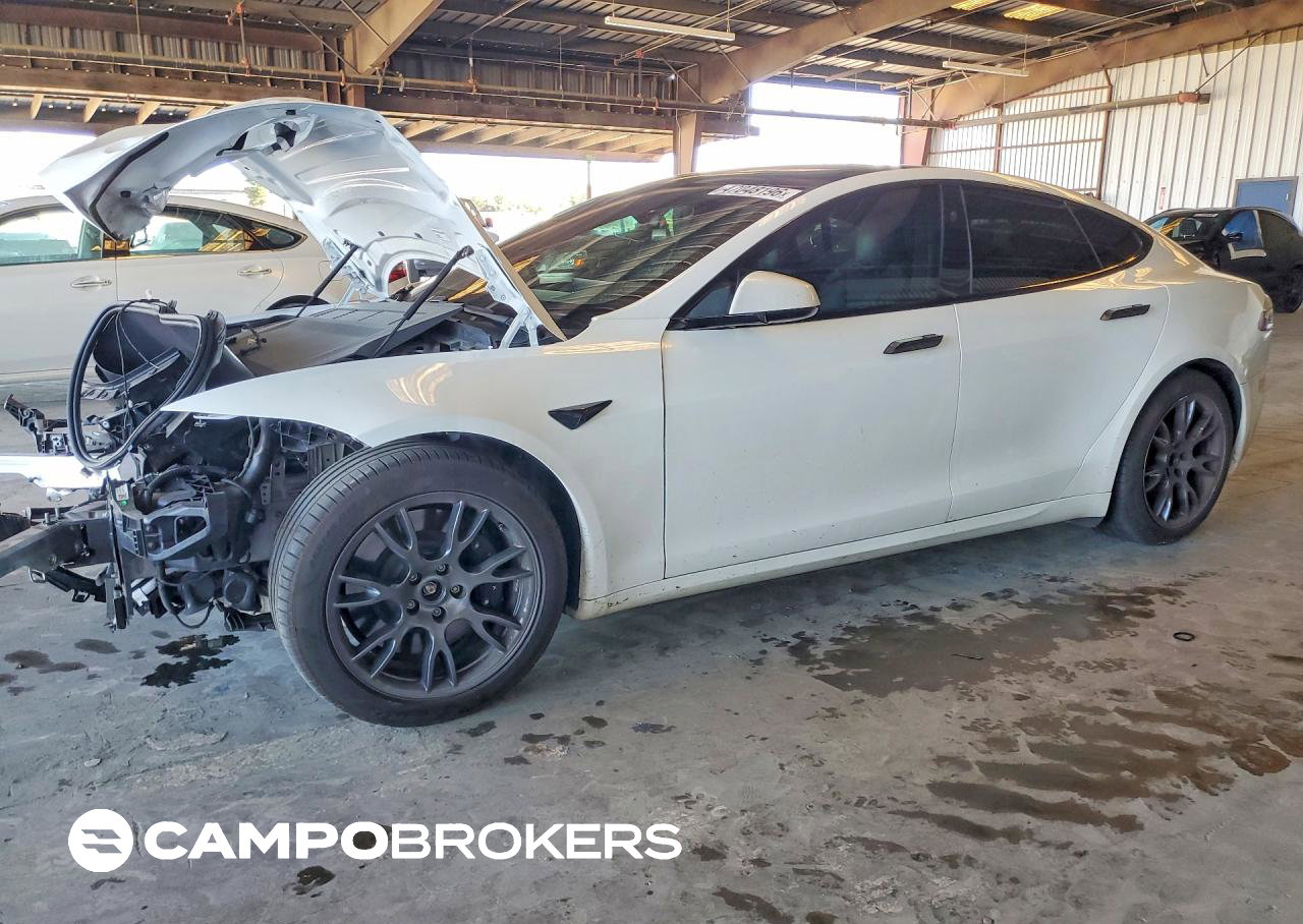 2022 Tesla Model S, uszkodzenie: Przód, Copart lot 47048196
