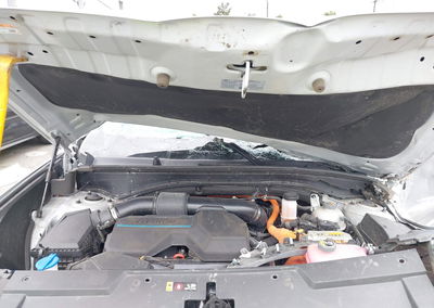 2025 Hyundai Santa Fe Hybrid Limited, пошкодження: Лівий бік, Iaai лот 45157677, фото 10 з 17
