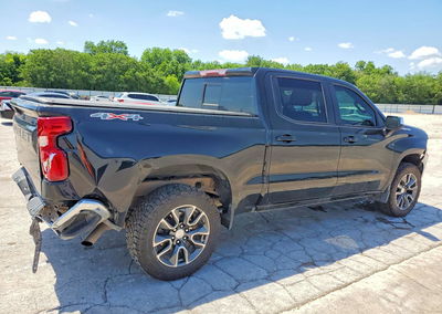 2024 Chevrolet Silverado K1500 Lt, daño Trasero, Copart lote 55454766, foto 3 de 12